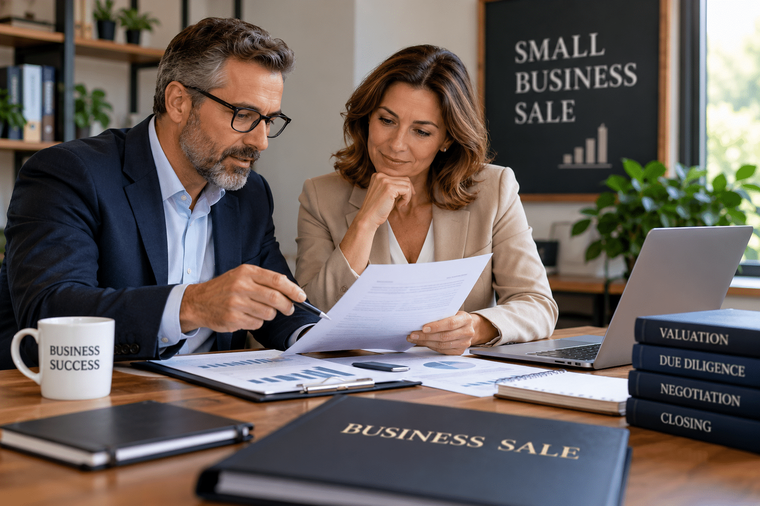 How to sell a small business